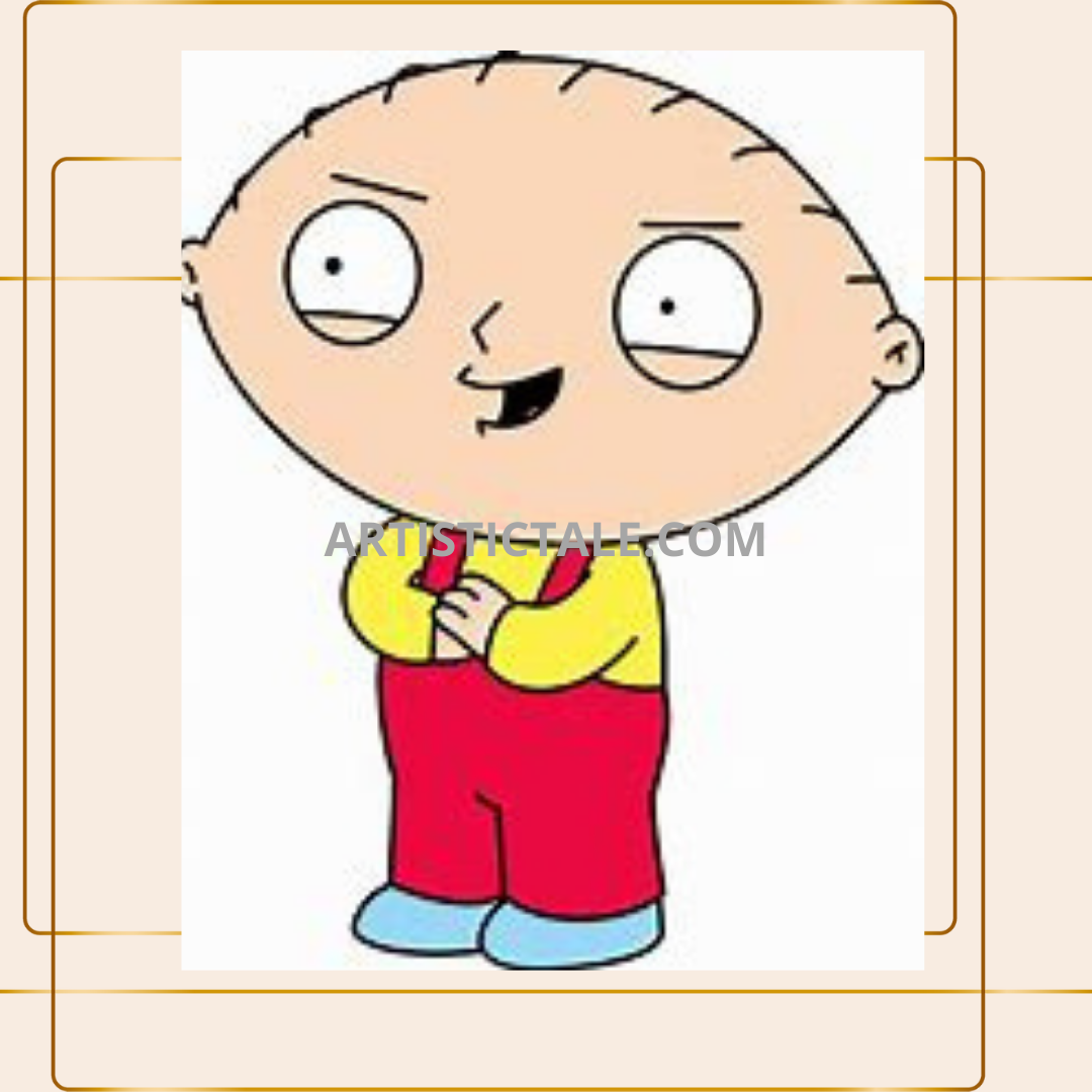Cartoon Characters Having Big Heads-Stewie Griffin 