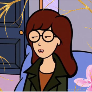 female cartoon characters with glasses