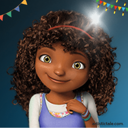 Cartoon Characters With Curly Hair-Tip Tucci 