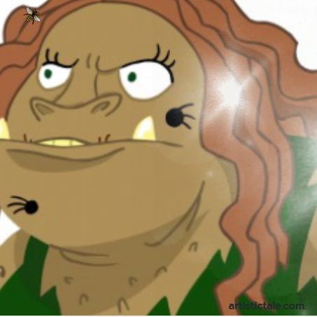 Cartoon Characters With Curly Hair - Grundulla