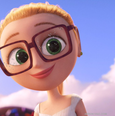 female cartoon characters with glasses-Samantha 'Sam' Sparks