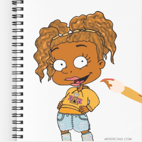 Cartoon Characters With Curly Hair - Susie Carmichael 