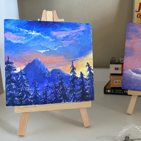 Mini Canvas Painting Ideas