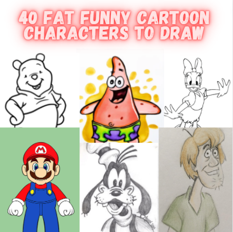 Fat Cartoon Characters to Draw