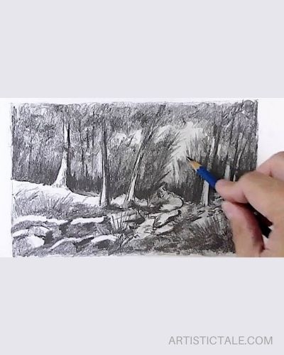 Easy Landscape Drawing Ideas