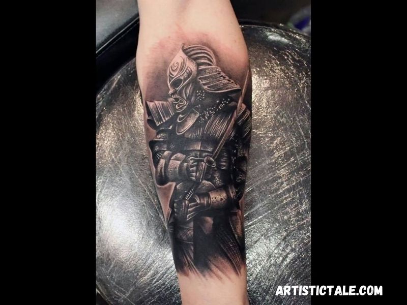 Samurai warrior tattoo