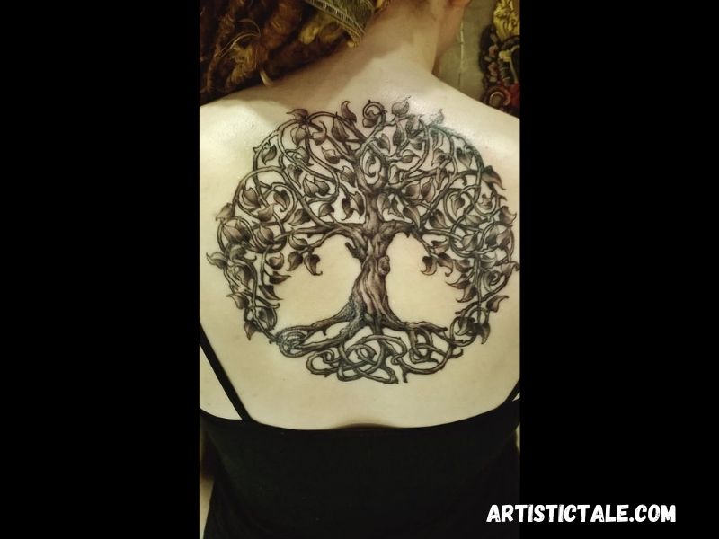 Celtic Oak Tree Tattoo