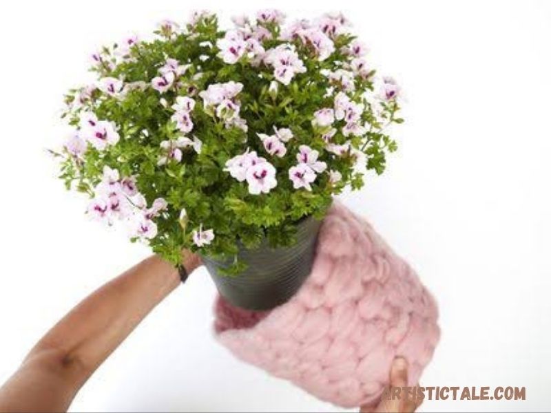 Wool Planter Cover Vase