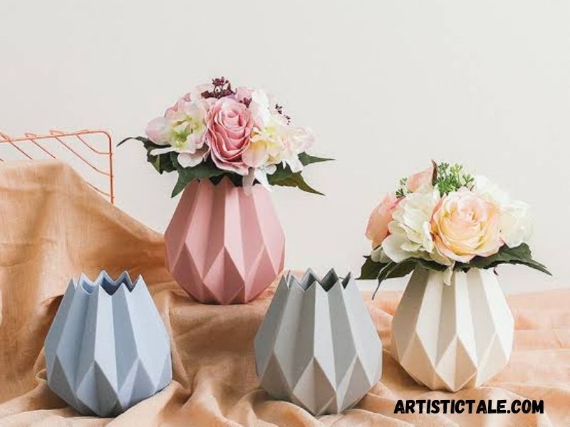 Origami-Inspired Vase