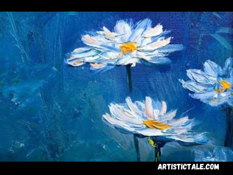 Oil Painting Of Flowers