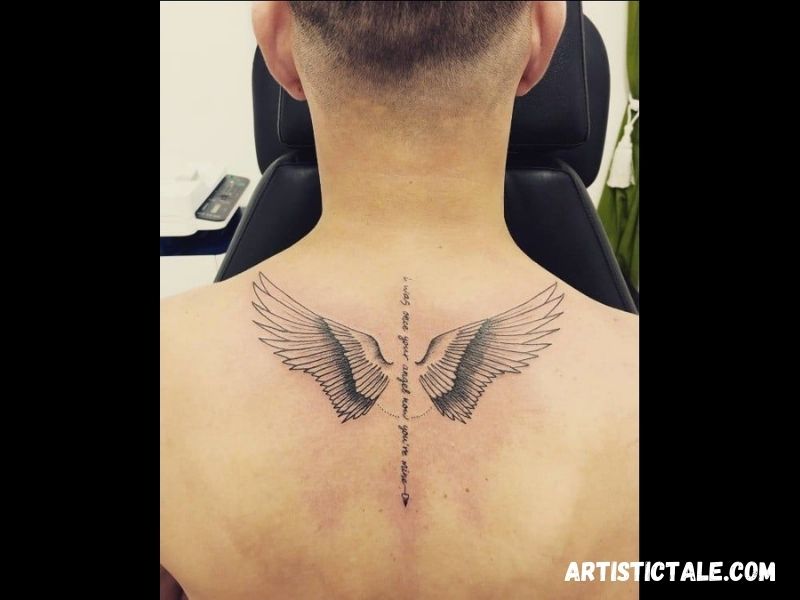 Angel tattoo designs