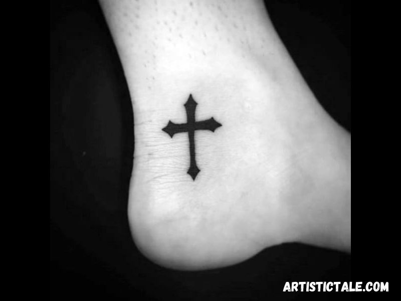 Cross tattoo design