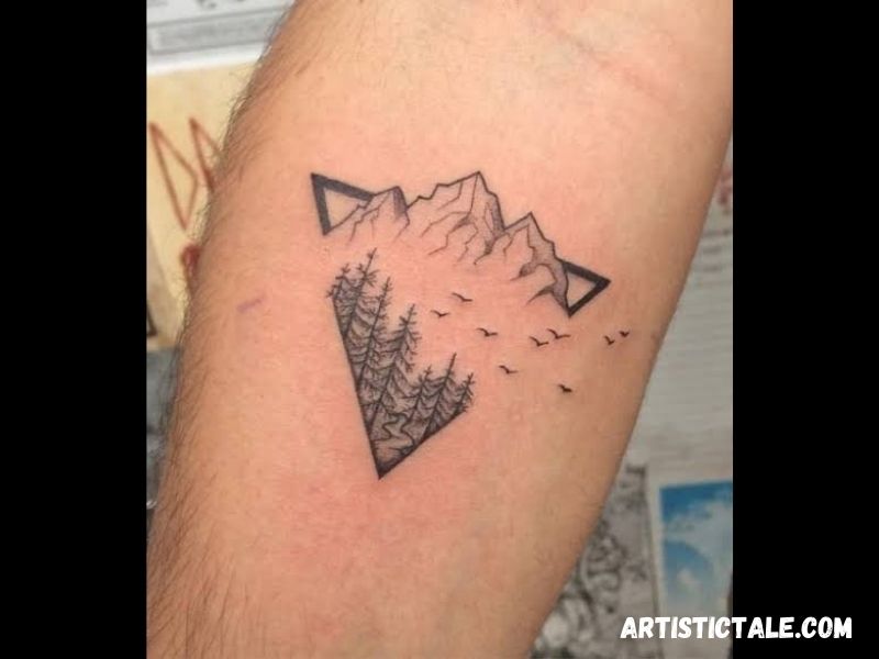 Small Mountain Tattoo