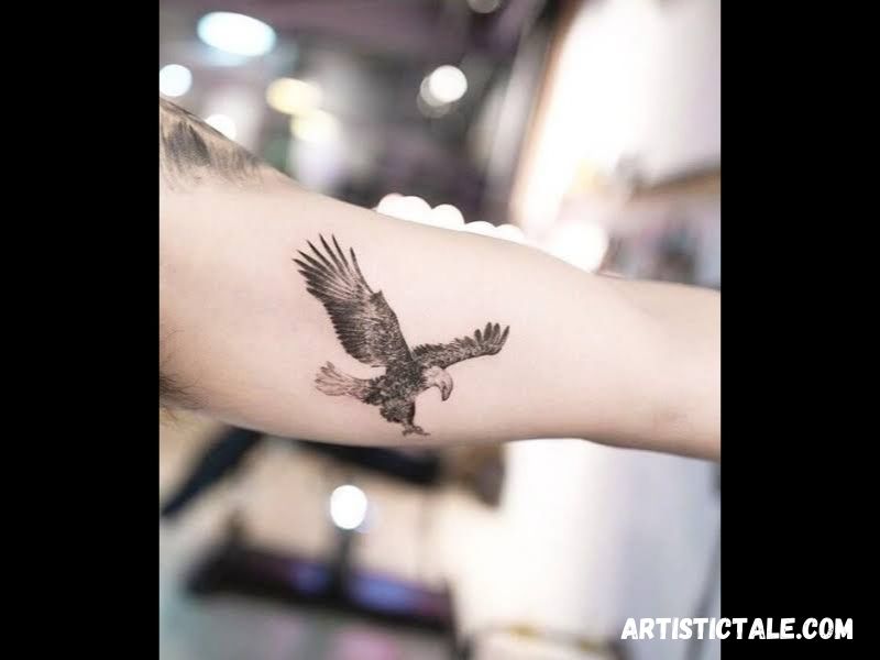 Small Eagle Tattoo