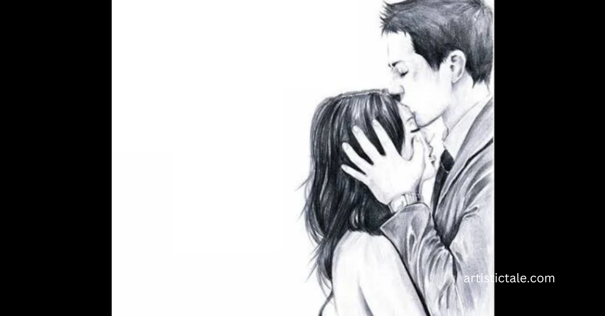 10 Easy Pencil Sketches Of Couples In Love