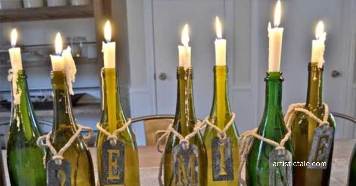 15 Amazing Wine Bottle Crafts For Christmas